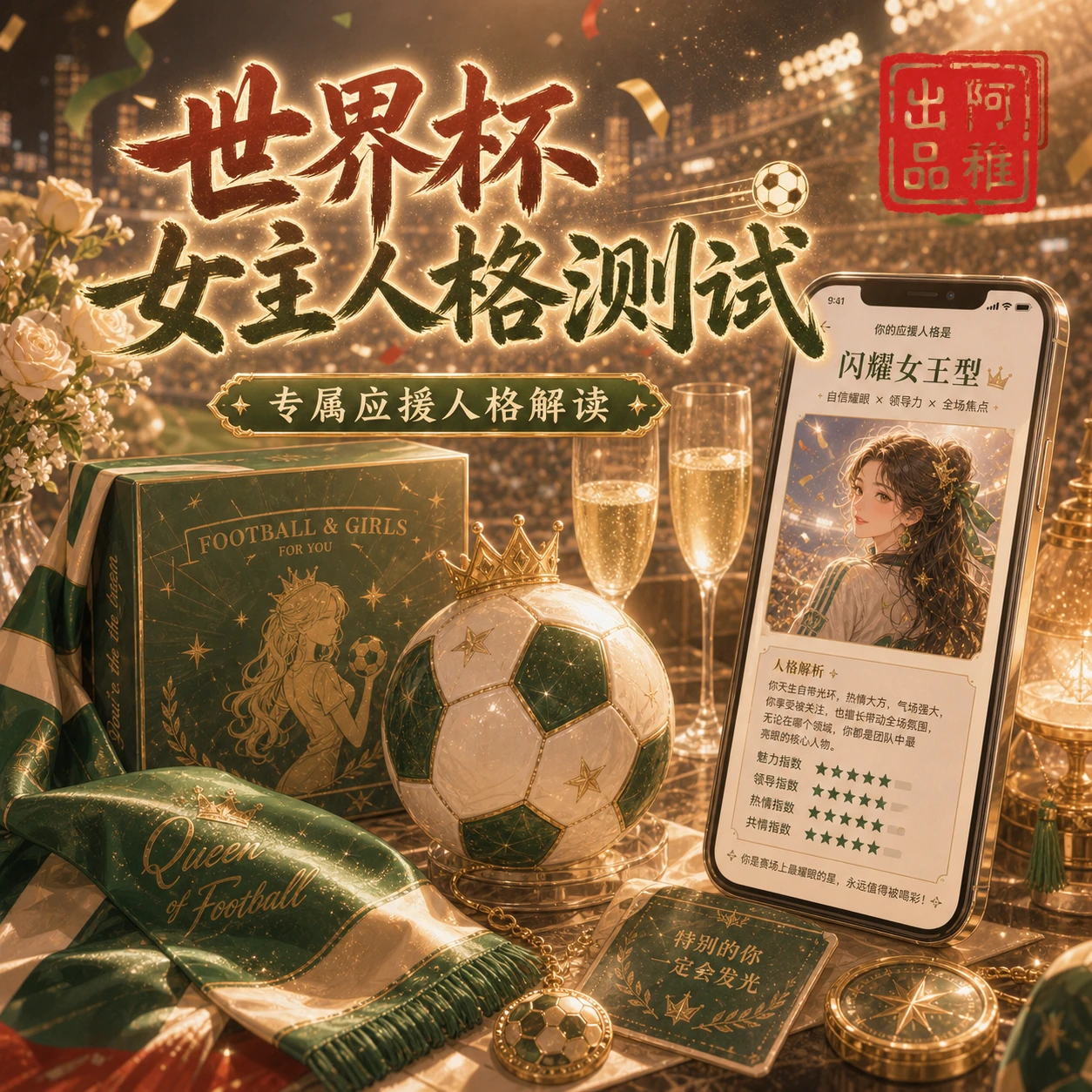 世界杯女主应援人格测试封面